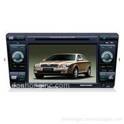 car GPS with DVD player for SKODA